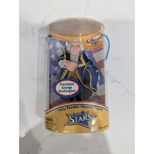 GEORGE WASHINGTON Odyssey Figurine Doll Toy World Stars Brand New Sealed #1901